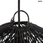 Természetes Rattan Függőlámpaernyő, ⌀30 cm | BUBBLE | SMOL - felső rész nagyítva
