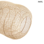 Természetes Rattan Lámpaernyő, 90 cm | KENDI | SMOL - oldalról, elfordítva