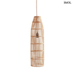 Természetes Rattan Lámpaernyő, 90 cm | TRAP | SMOL - fehér háttérrel