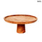 Természetes Teakfa Talpas Tál, 28 cm | TEAK ROOT