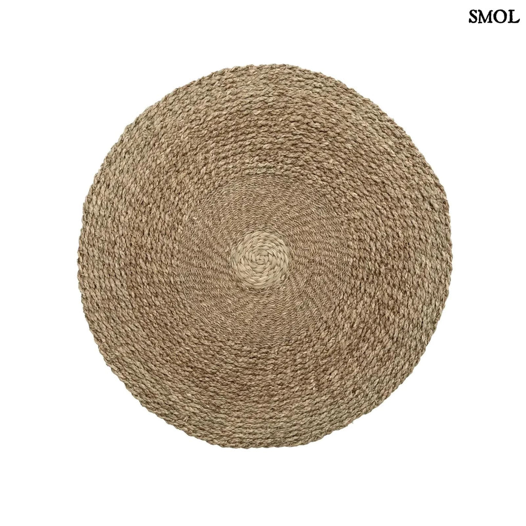Természetes Tengerifű Szőnyeg, 90 cm | MEKONG | SMOL - fehér háttérrel