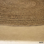 Természetes Tengerifű Szőnyeg, kerek | SEAGRASS CARPET | SMOL -  nagyítva