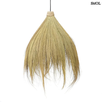 Természetes fű függőlámpaernyő, 50 cm | RAYUNG HUT | SMOL - fehér háttérrel