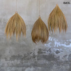 Természetes fű függőlámpaernyő, 50 cm | RAYUNG HUT | SMOL - több méretben