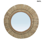 Tükör Természetes Fűből – Kerek, 65 cm | BARTH | SMOL - fehér háttérrel