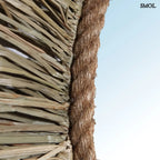 Tükör Természetes Fűből – Kerek, 65 cm | BARTH | SMOL - fonat nagyítva