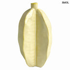 Váza - kerámia, halványsárga, 20 cm | TOMOS - smol.hu - oldalról