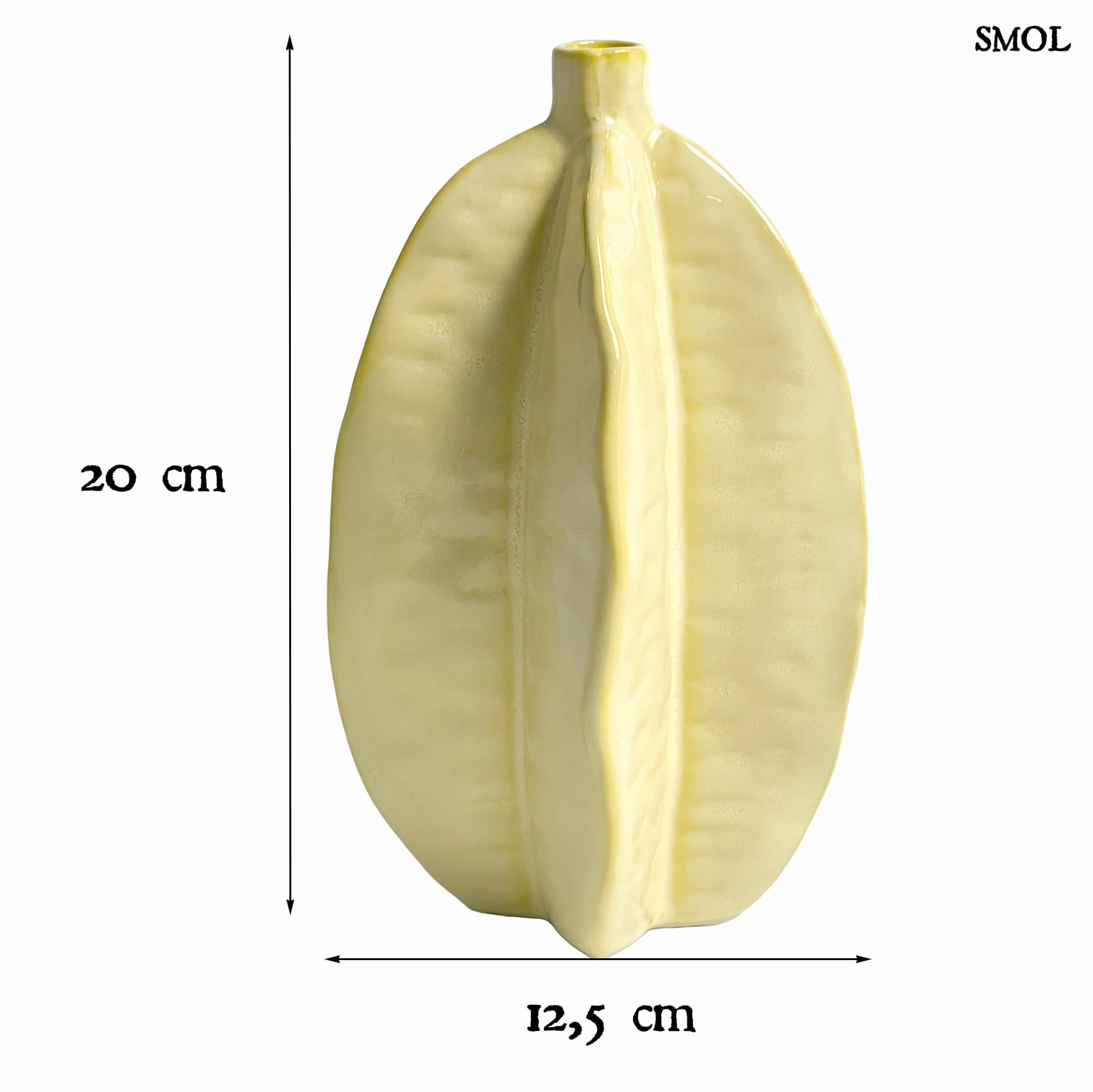 smol.hu -TOMOS,  kerámiaváza, 20 cm