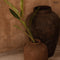 Váza – lávaszerű felületű, bordó, XXL | VOLCANIC VASE