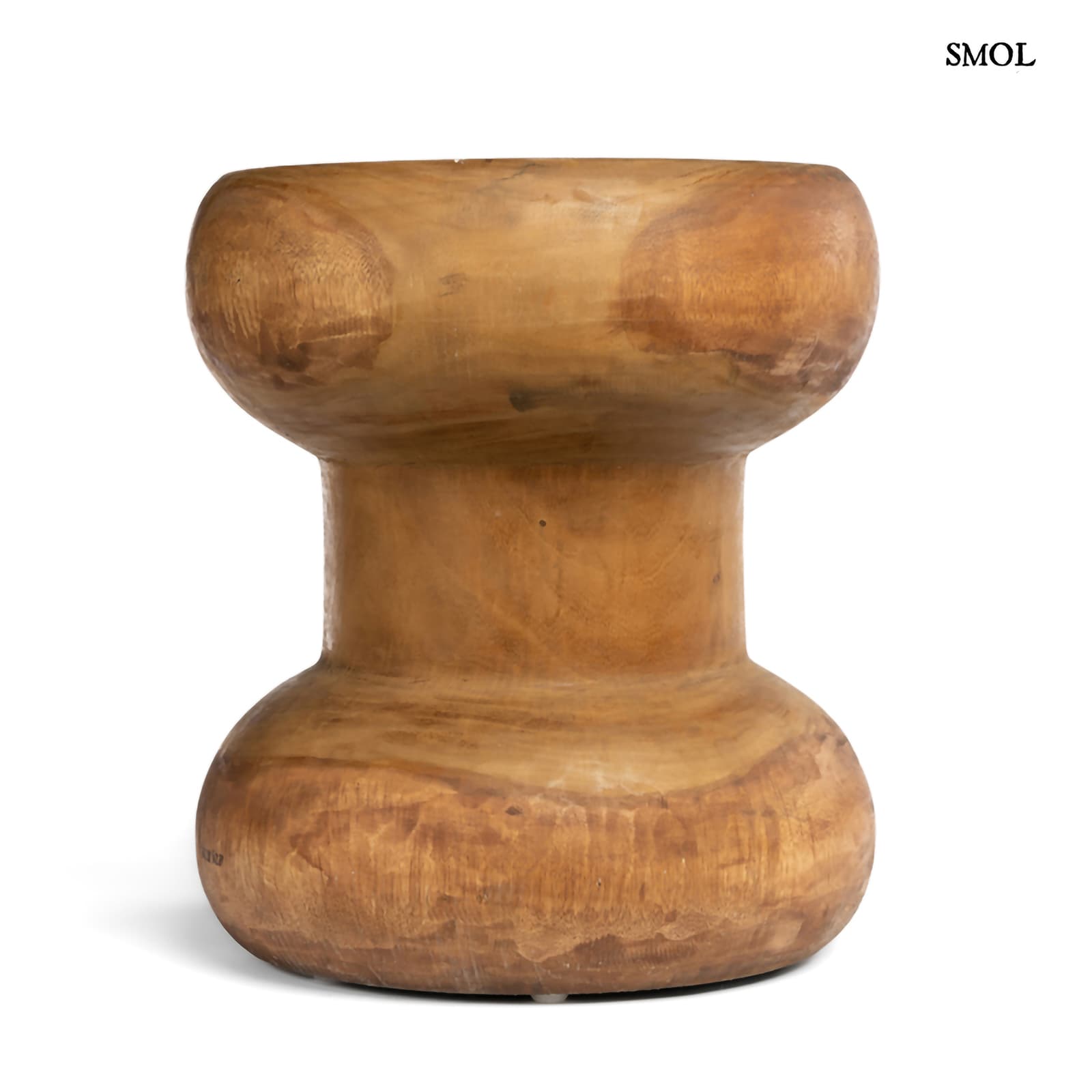 WAYRA, természetes fa kisasztal/ ülőke, 45 cm - smol.hu