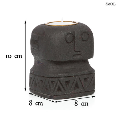 SUMBA26, kő teamécsestartó, 10 cm - smol.hu