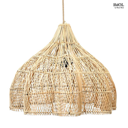 smol.hu -WULAN, natúr, rattan függőlámpa, d60 cm termékképe