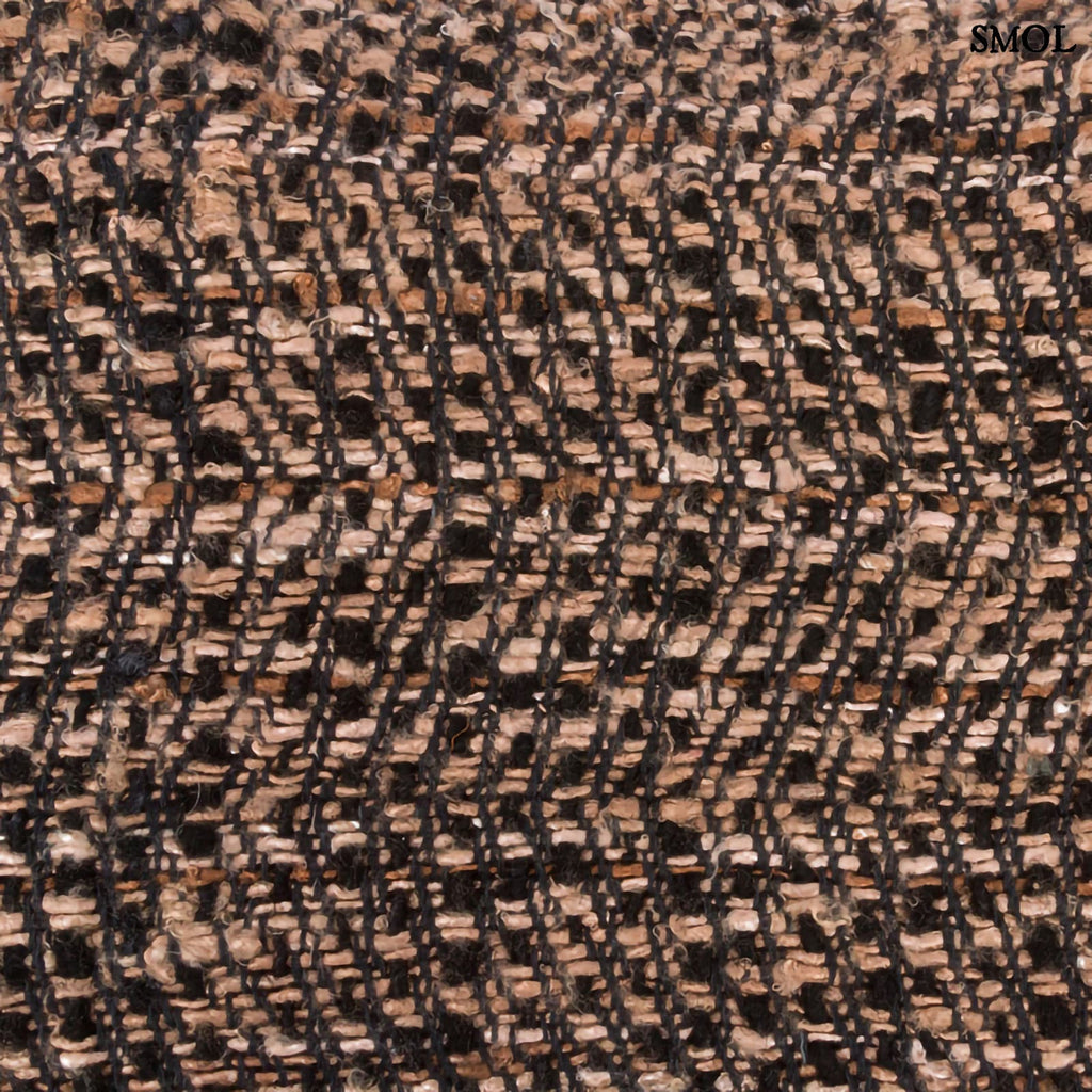 PLAID BLACK COPPER, pamut pléd, 170x130 - smol.hu