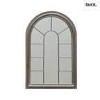 ARRI- vintage falitükör – íves ablak forma, 54 cm - smol.hu - fehér háttérrel