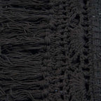 Ágytakaró - fekete, pamut, 260x122 cm | GYPSYB - SMOL