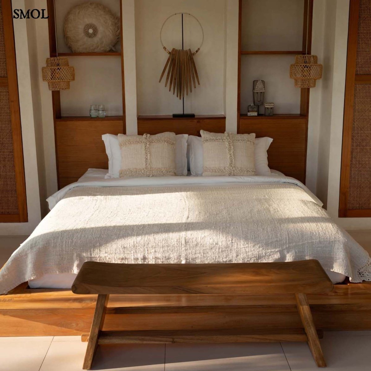 Ágytakaró - natúr, 270x135 | GYPSY - SMOL