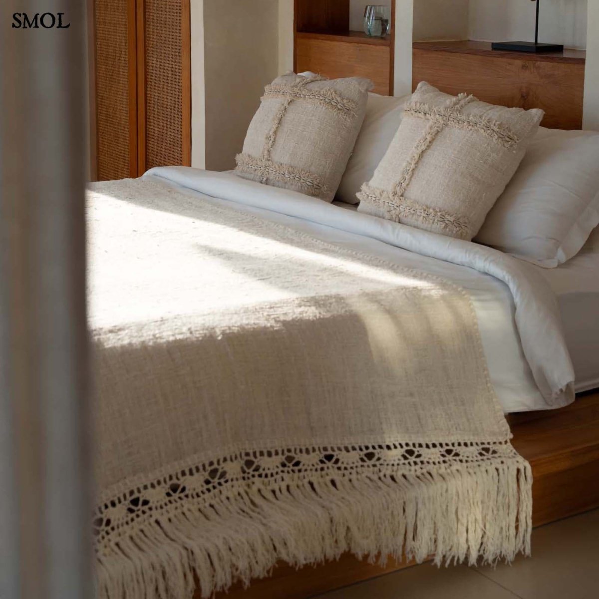 Ágytakaró - natúr, 270x135 | GYPSY - SMOL