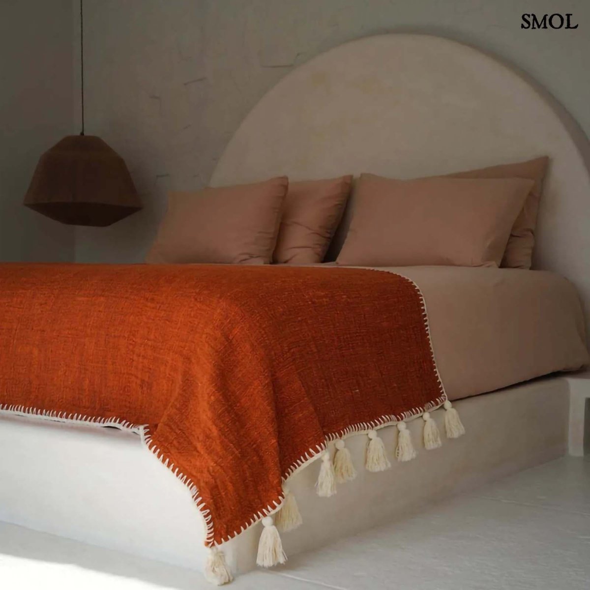 Ágytakaró - pamut, 246x126 cm | STITCH - SMOL