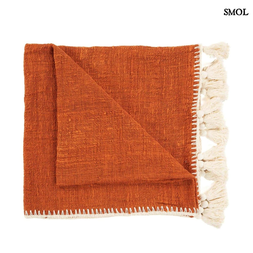 Ágytakaró - pamut, 246x126 cm | STITCH - SMOL