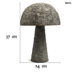 Asztali lámpa természetes betonból - méretekkel