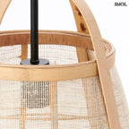 Bambusz függőlámpa – japán stílus | ALUPU | SMOL- felső rész nagyítva