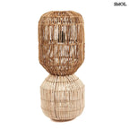 Banánlevél és rattan lámpaernyő – M | CHEMCHEM - SMOL