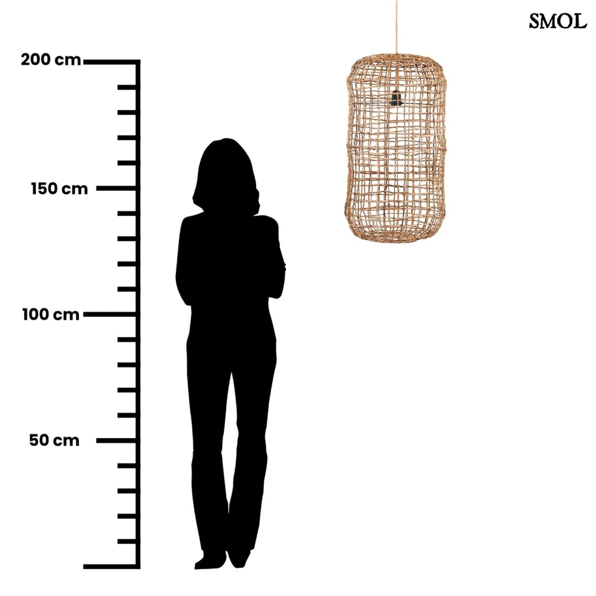 Banánlevél függőlámpaernyő, 74 cm | KUSO - SMOL