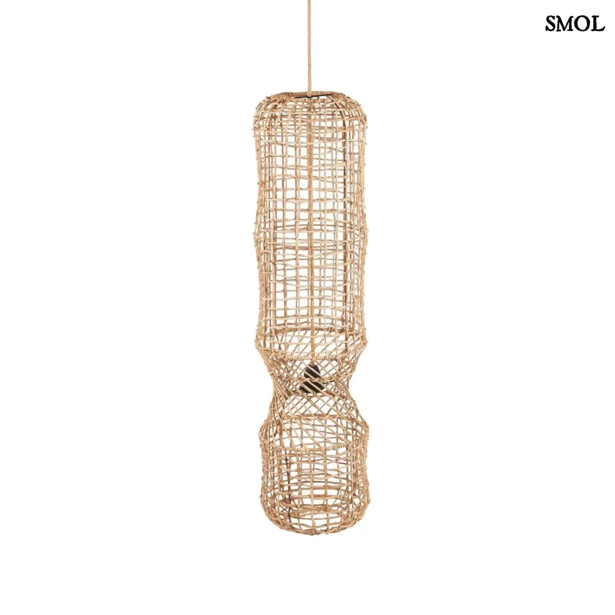 Függőlámpaernyő - banánlevél, XL | GUANYIN | SMOL - fehér háttérrel