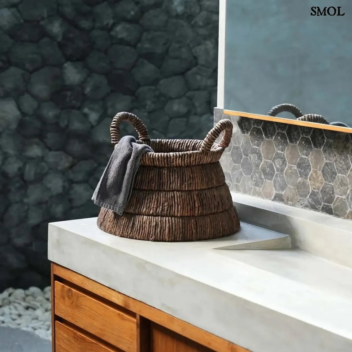 Banánlevél tárolókosár – 42×33 | CHISOMO - SMOL