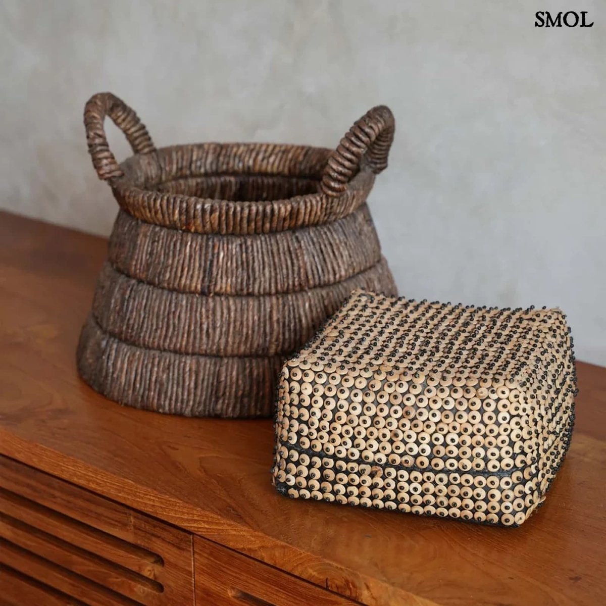 Banánlevél tárolókosár – 42×33 | CHISOMO - SMOL