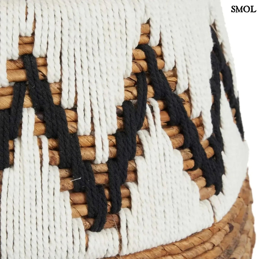 Banánlevél tárolókosár fedéllel – M | LITTLE BAY - SMOL