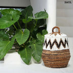 Banánlevél tárolókosár fedéllel – M | LITTLE BAY - SMOL