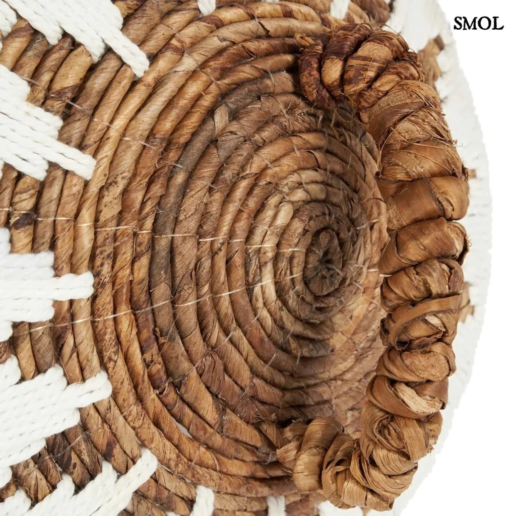 Banánlevél tárolókosár fedéllel – M | LITTLE BAY - SMOL