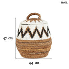 Banánlevél tárolókosár fedéllel – M | LITTLE BAY - SMOL