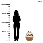 Banánlevél tárolókosár fedéllel – M | LITTLE BAY - SMOL