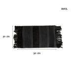 Bársony Díszpárnahuzat, 30x50 | GEE BLACK - SMOL