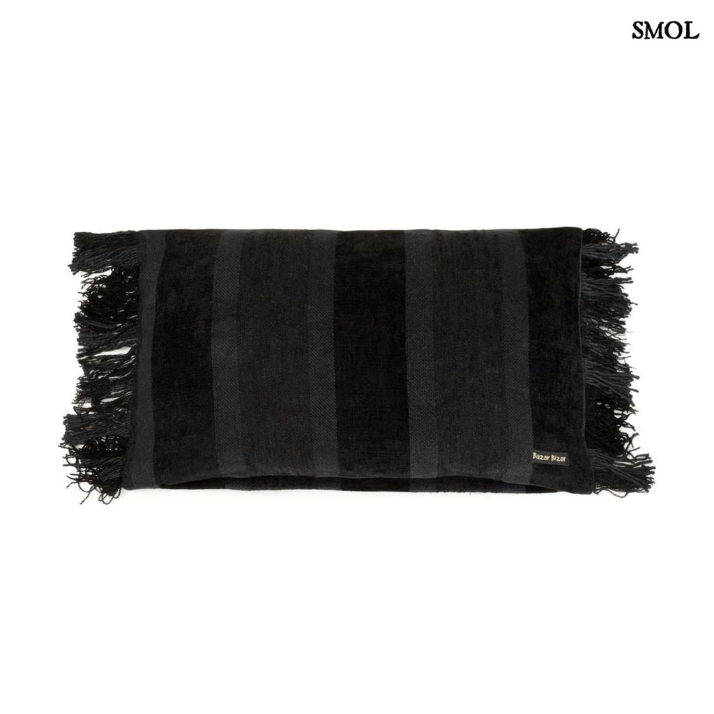 Bársony Díszpárnahuzat, 30x50 | GEE BLACK - SMOL