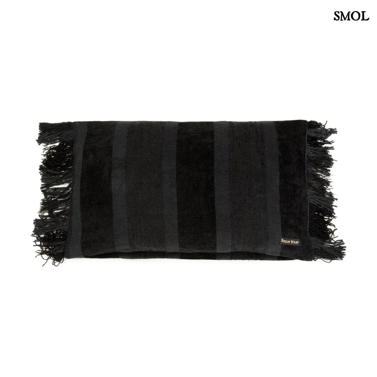 Bársony Díszpárnahuzat, 30x50 | GEE BLACK - SMOL