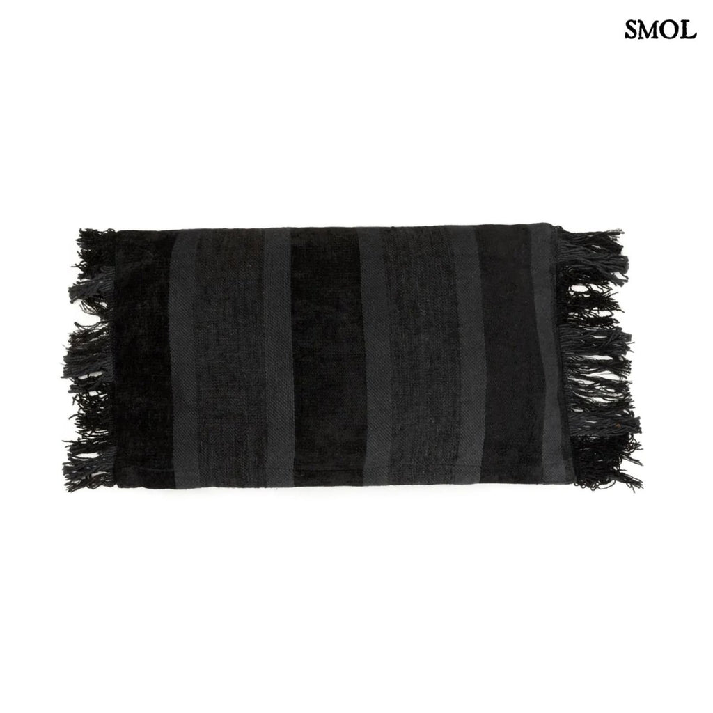 Bársony Díszpárnahuzat, 30x50 | GEE BLACK - SMOL