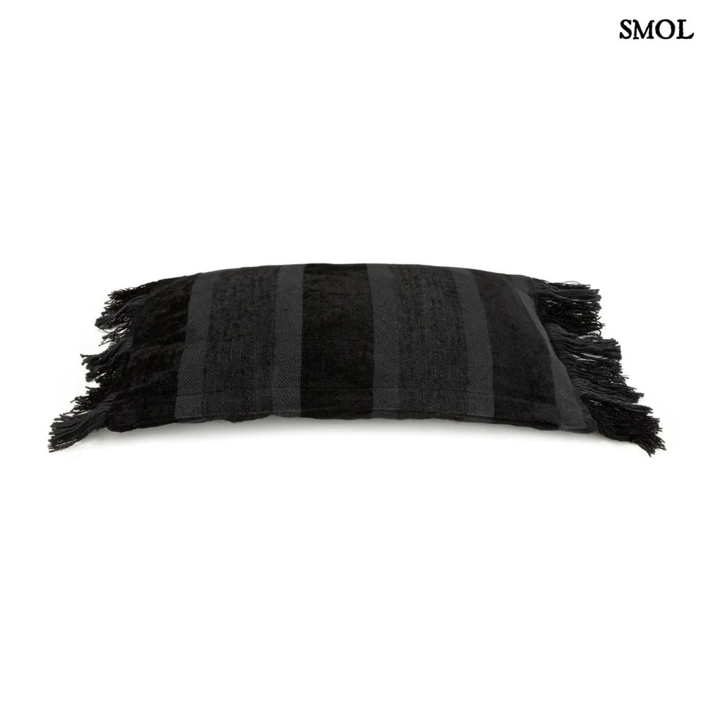 Bársony Díszpárnahuzat, 30x50 | GEE BLACK - SMOL