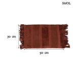 Bársony Díszpárnahuzat, 30x50 | GEE BURGUNDY - SMOL