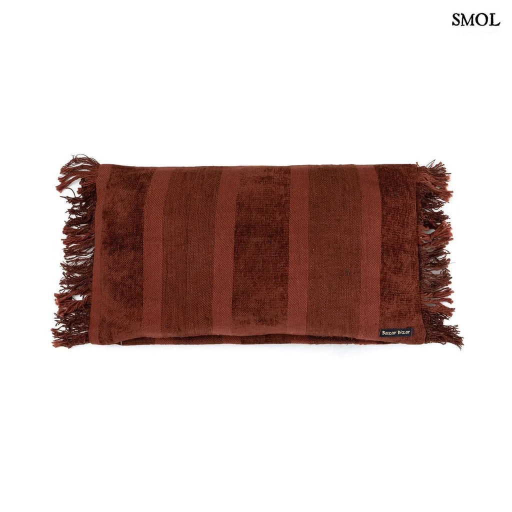 Bársony Díszpárnahuzat, 30x50 | GEE BURGUNDY - SMOL