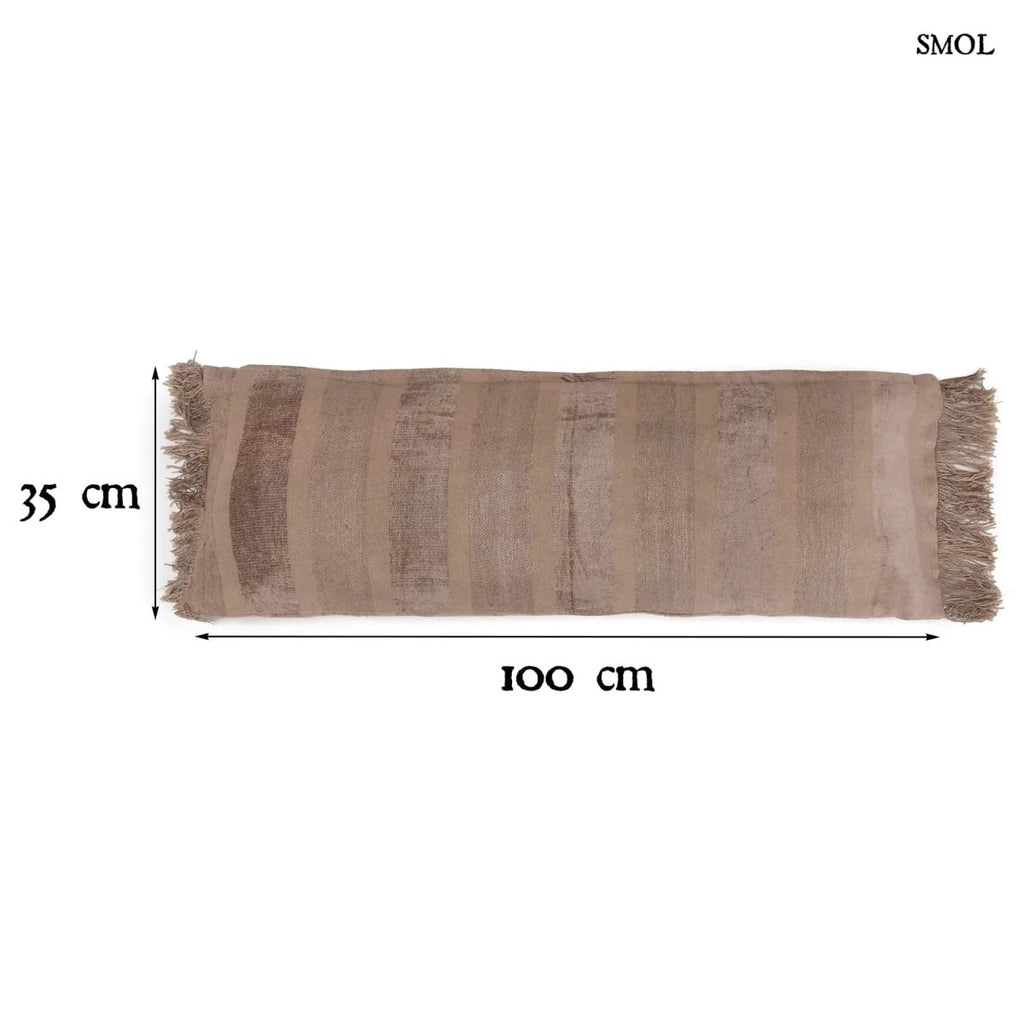 Kézzel festett bársony díszpárnahuzat méretekkel