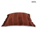 Bársony Díszpárnahuzat, 60x60 | GEE BURGUNDY - SMOL