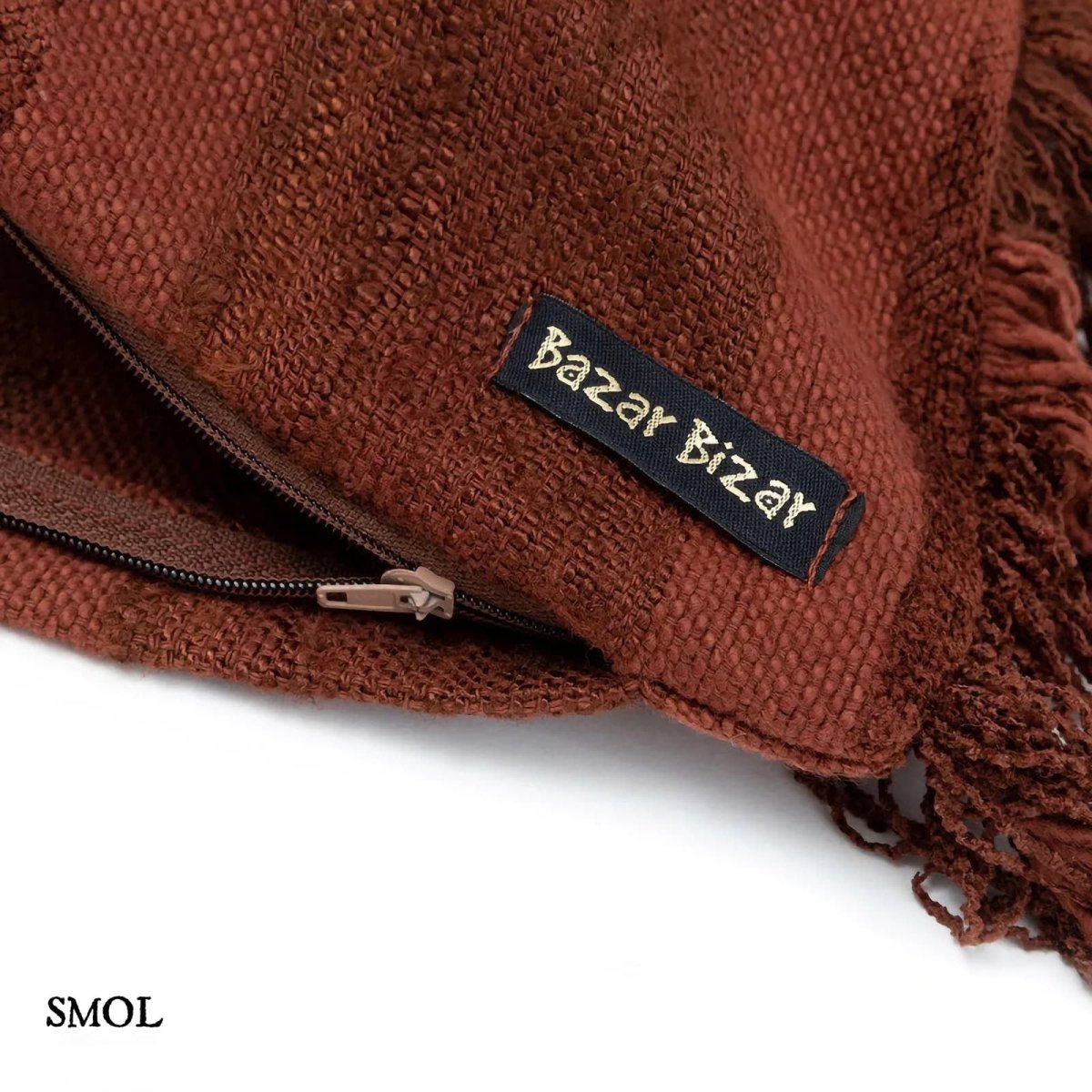 Bársony Díszpárnahuzat, 60x60 | GEE BURGUNDY - SMOL