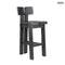 Barhocker – schwarz, Holz, für drinnen und draußen, 108 cm | SAMA SAMA