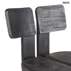 Bárszék - fekete, fa, beltéri és kültéri, 108 cm | SAMA SAMA - SMOL