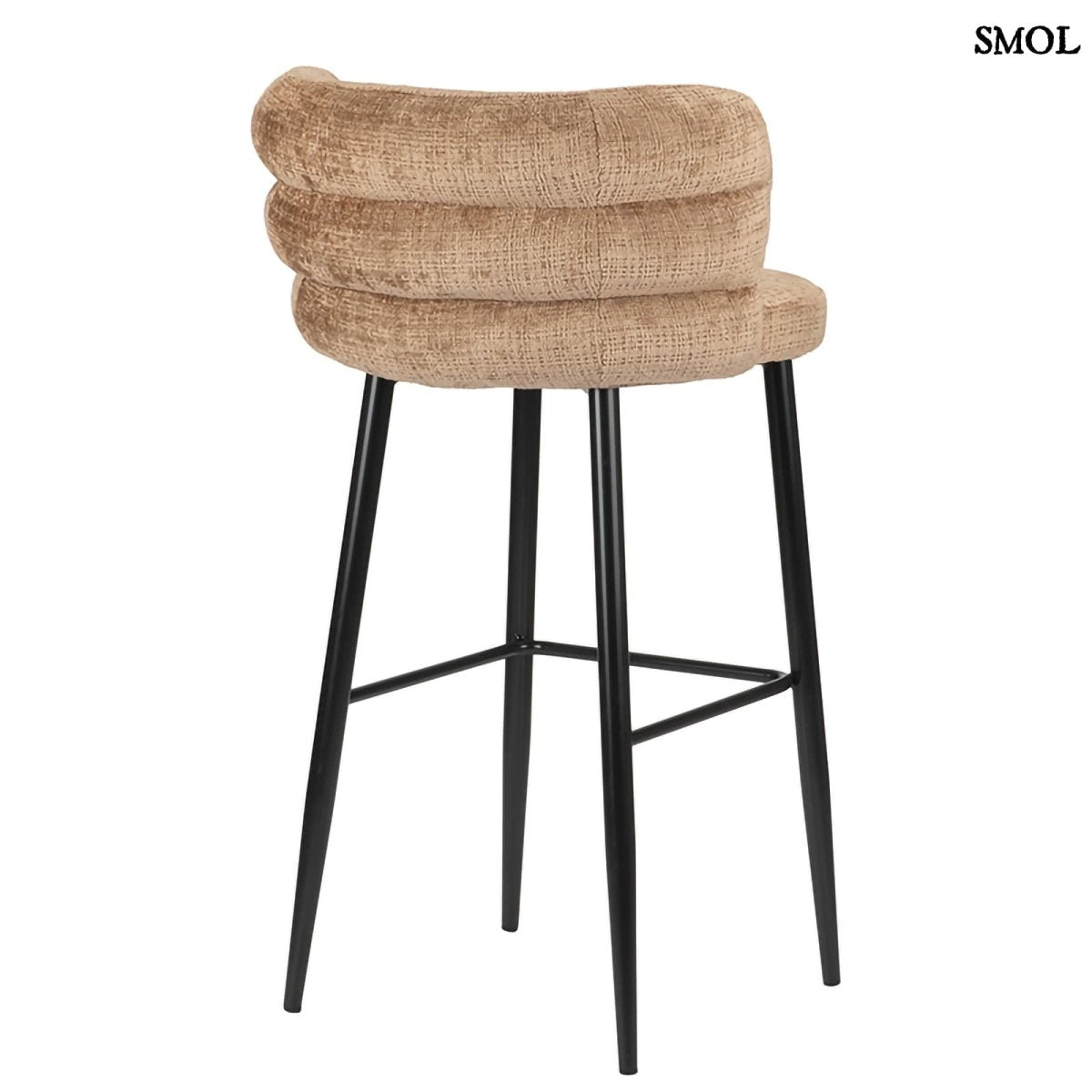 Bárszék - kárpitozott, 104 cm | CLOUD BAR CARAMEL - SMOL