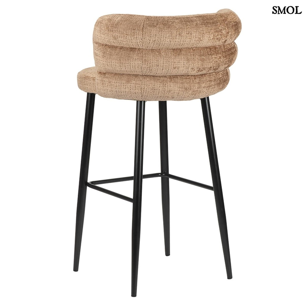 Bárszék - kárpitozott, 104 cm | CLOUD BAR CARAMEL - SMOL