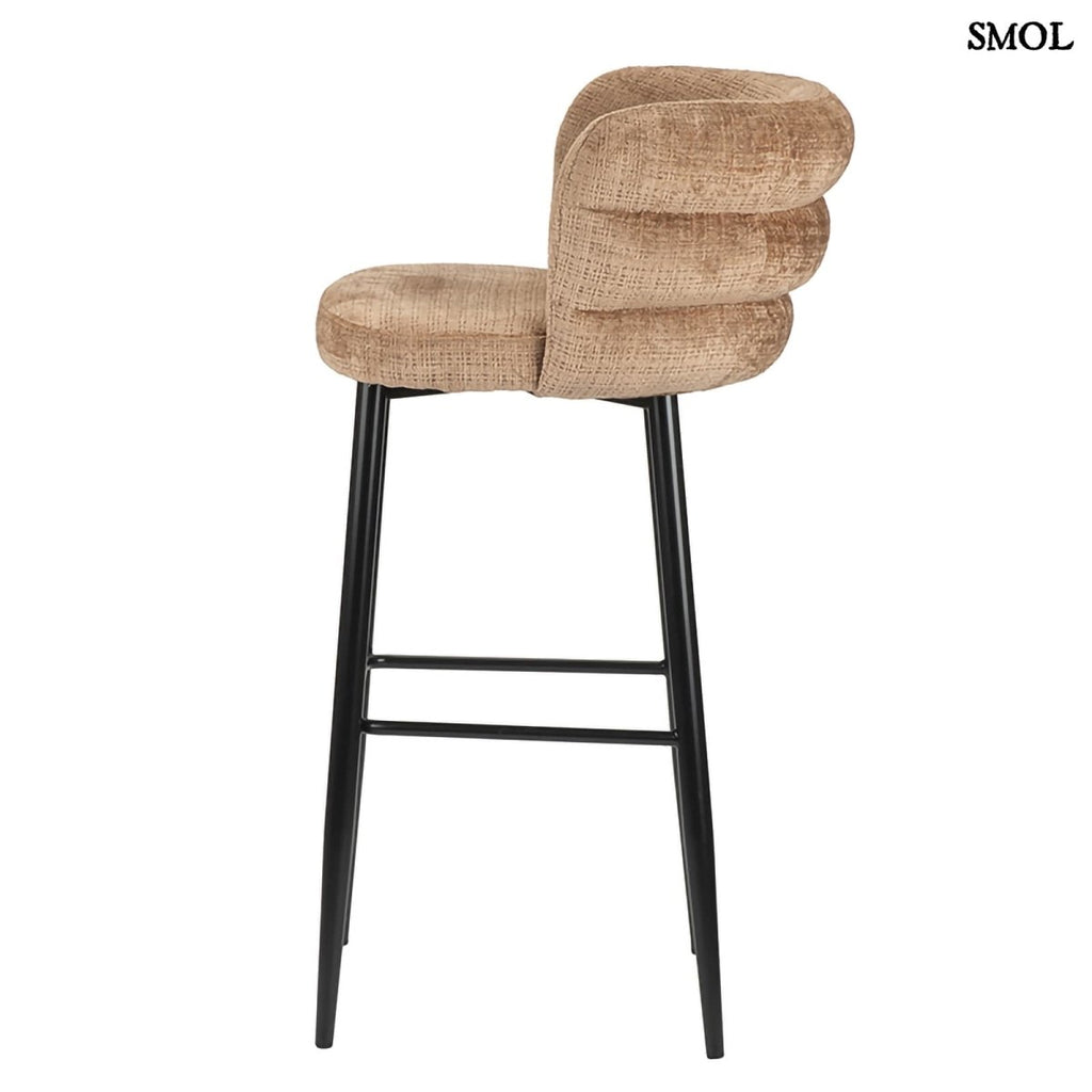 Bárszék - kárpitozott, 104 cm | CLOUD BAR CARAMEL - SMOL